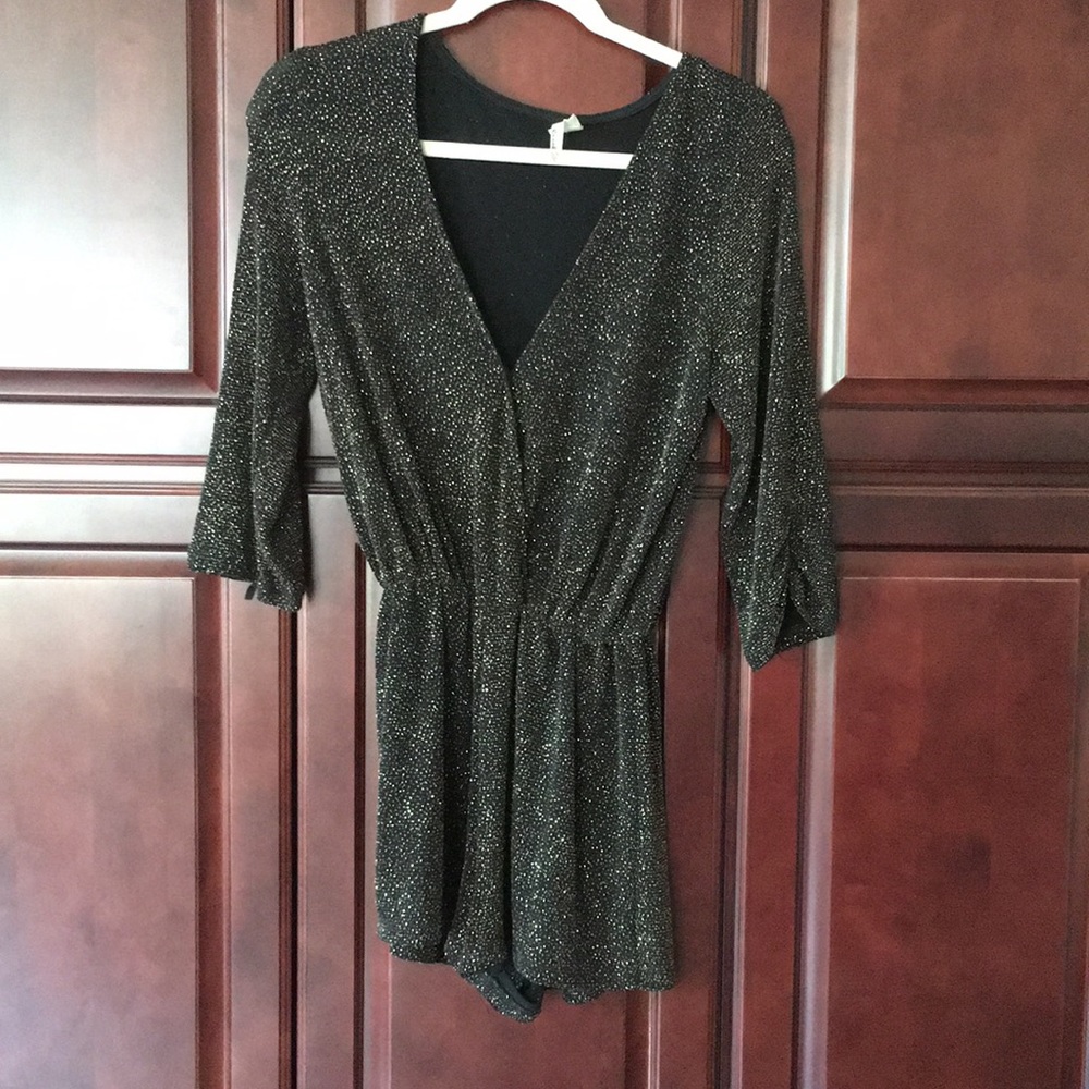 Gold Sparkley Romper